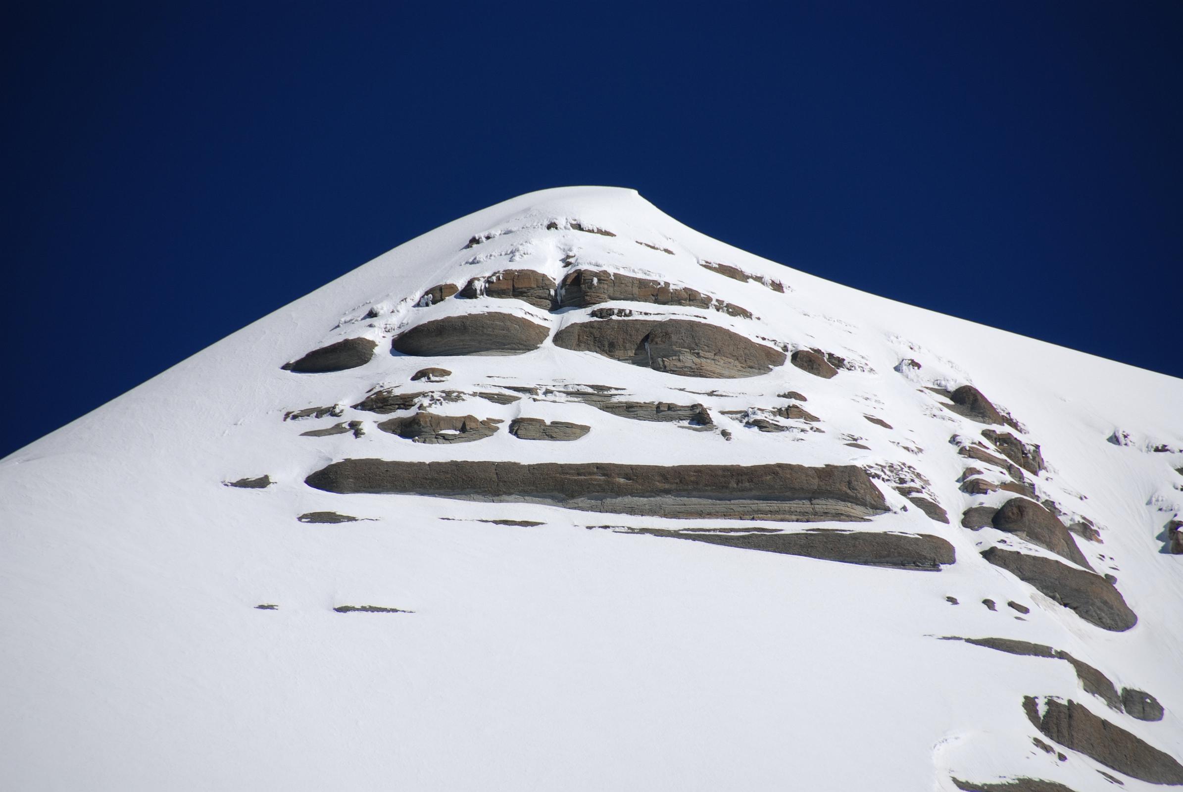 15 Mount Kailash South Face Summit Close Up On Mount Kailash Inner Kora Nandi Parikrama Here is a close up view of the summit area of the Mount Kailash South Face on them Inner Kora / Nandi Parikrama. (09:37).